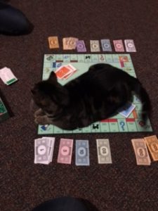 bert the cat on monopoly