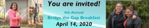 bridge the gap breakfast connections 365 2020