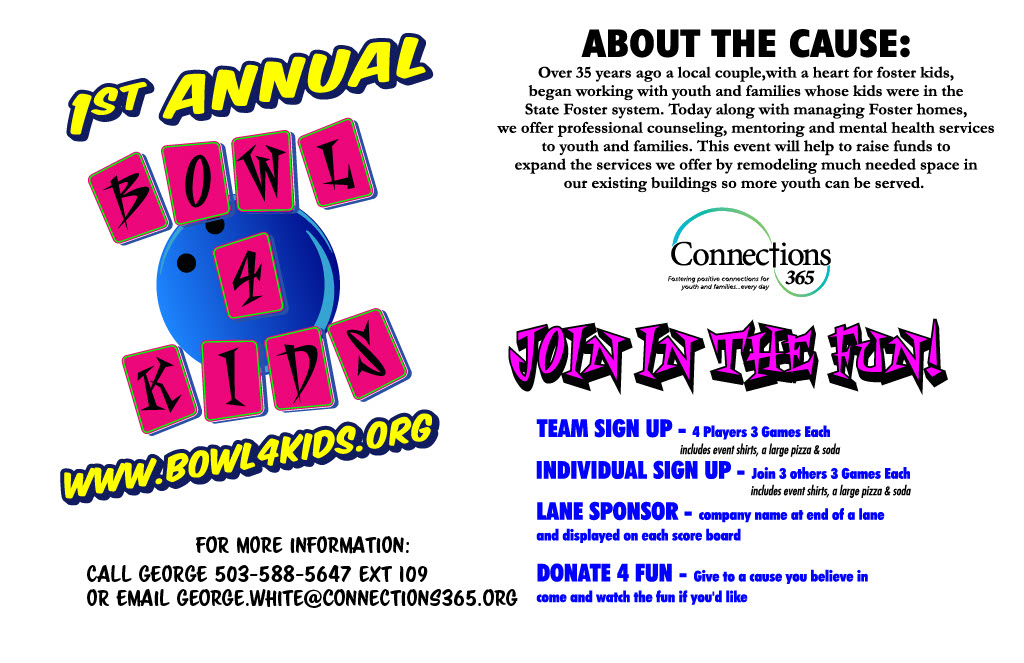 Bowl for Kids Flyer Back